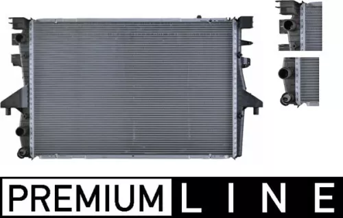 Kühler, Motorkühlung MAHLE CR 585 000P)