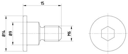 Schraube, Bremsscheibe TEXTAR TPM0001)