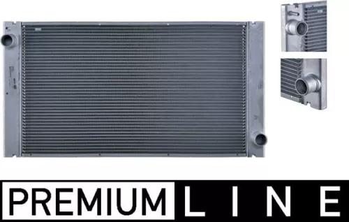 Kühler, Motorkühlung MAHLE CR 1095 000P)
