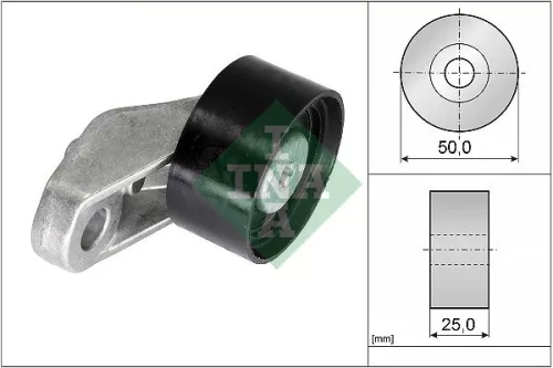 Deflection Pulley/Guide Pulley, timing belt Schaeffler INA 532 0861 10)
