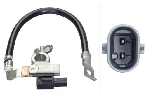 Sensor, Batteriemanagement HELLA 6PK 010 561-901)