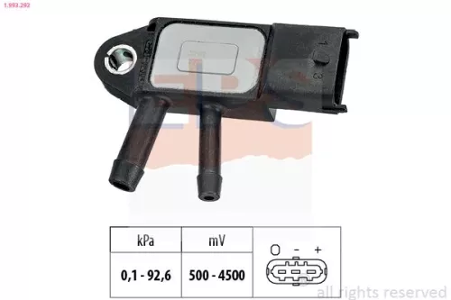 Luftdrucksensor, Höhenanpassung EPS 1.993.292)
