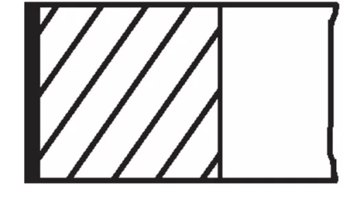 Kolbenring-Satz MAHLE 011 06 N0)