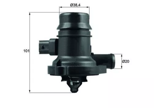 Thermostat, Kühlmittel MAHLE TM 36 103)