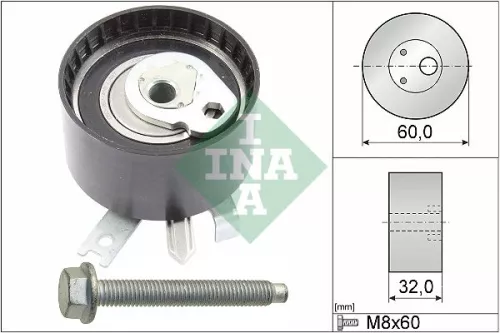 Tensioner Pulley, timing belt Schaeffler INA 531 0547 10)