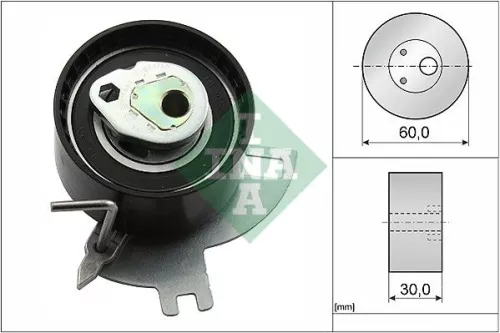 Tensioner Pulley, timing belt Schaeffler INA 531 0885 10)