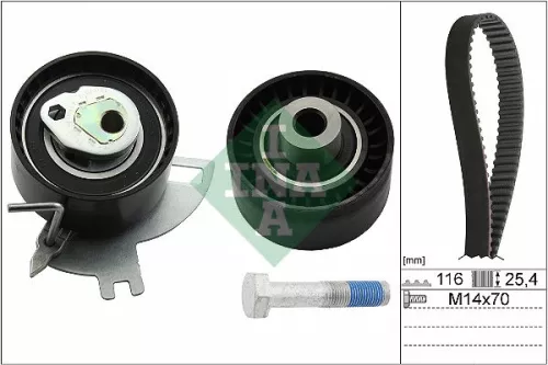 Timing Belt Kit Schaeffler INA 530 0691 10)