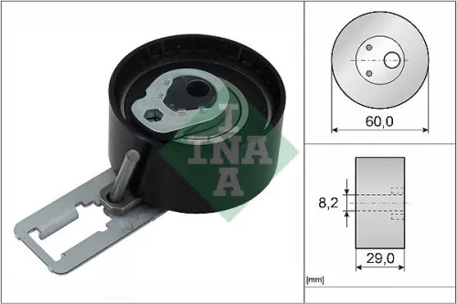 Tensioner Pulley, timing belt Schaeffler INA 531 0850 10)