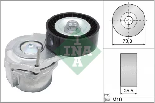 Belt Tensioner, V-ribbed belt Schaeffler INA 534 0438 10)