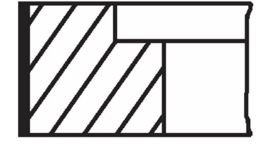 Kolbenring-Satz MAHLE 030 48 N2)