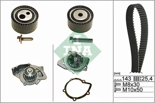 Water Pump & Timing Belt Kit Schaeffler INA 530 0447 30)