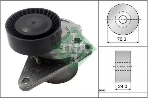 Riemenspanner, Keilrippenriemen Schaeffler INA 534 0103 10)