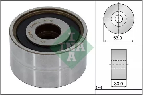 Deflection Pulley/Guide Pulley, timing belt Schaeffler INA 532 0885 10)