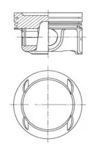 Kolben KOLBENSCHMIDT 41784600)