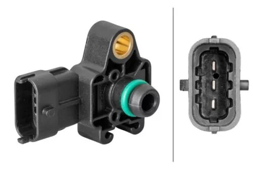 Sensor, Ladedruck HELLA 6PP 358 152-091)