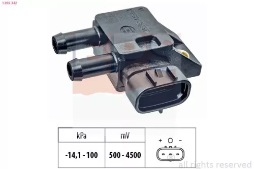 Luftdrucksensor, Höhenanpassung EPS 1.993.342)
