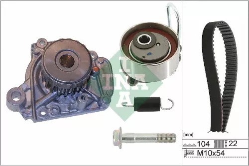 Water Pump & Timing Belt Kit Schaeffler INA 530 0506 31)