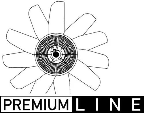 Lüfter, Motorkühlung MAHLE CFF 494 000P)