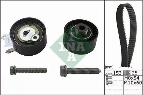 Timing Belt Kit Schaeffler INA 530 0471 10)