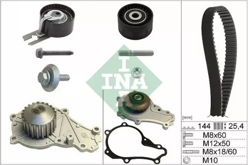 Water Pump & Timing Belt Kit Schaeffler INA 530 0239 30)
