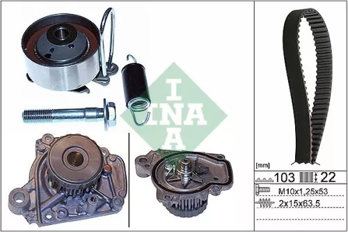 Water Pump & Timing Belt Kit Schaeffler INA 530 0505 31)