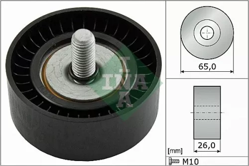 Umlenkrolle/Führungsrolle, Keilrippenriemen Schaeffler INA 532 0479 10)