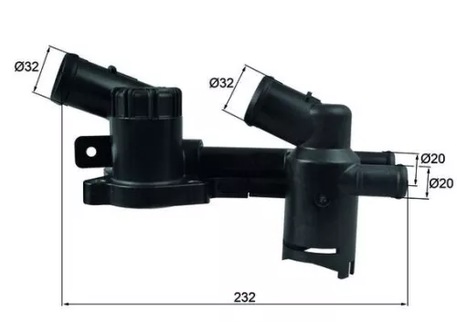Thermostat, Kühlmittel MAHLE TH 52)