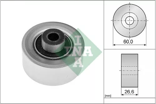 Deflection/Guide Pulley, V-ribbed belt Schaeffler INA 532 0311 10)