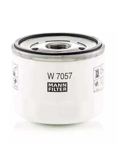 Ölfilter MANN-FILTER W 7057)