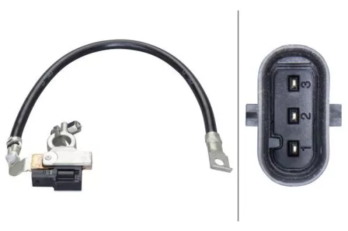 Sensor, Batteriemanagement HELLA 6PK 010 562-931)