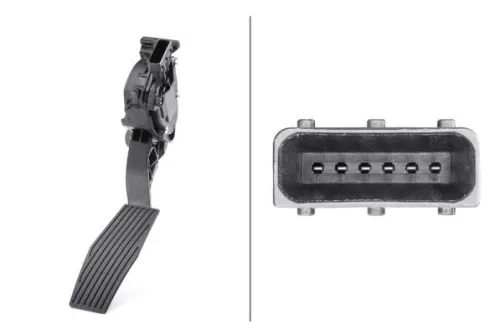 Sensor, Gaspedalposition HELLA 6PV 009 765-701)