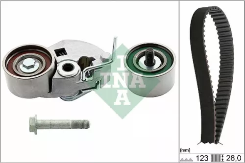 Timing Belt Kit Schaeffler INA 530 0542 10)