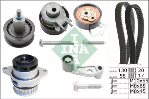 Water Pump & Timing Belt Kit Schaeffler INA 530 0089 30)
