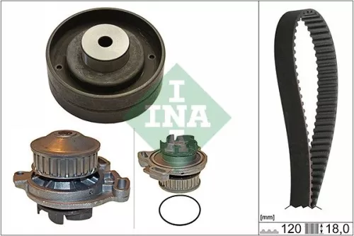 Water Pump & Timing Belt Kit Schaeffler INA 530 0151 30)