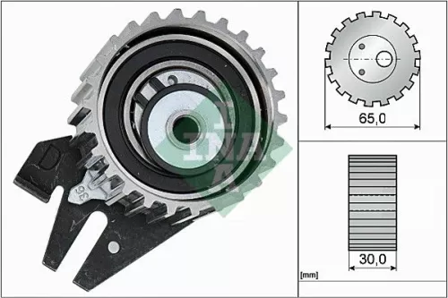 Tensioner Pulley, timing belt Schaeffler INA 531 0844 10)