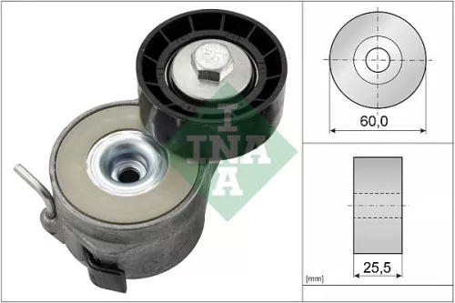 Riemenspanner, Keilrippenriemen Schaeffler INA 534 0400 10)