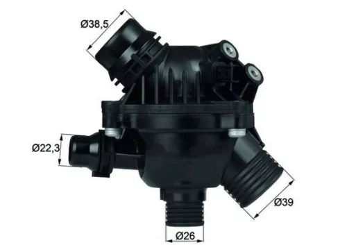 Thermostat, Kühlmittel MAHLE TM 14 97)