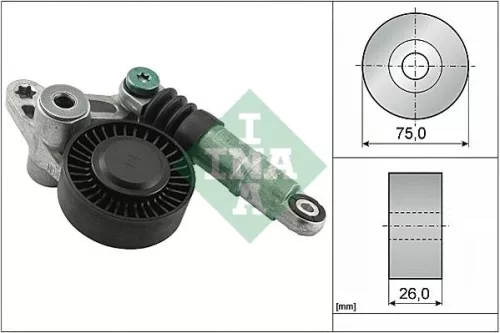 Riemenspanner, Keilrippenriemen Schaeffler INA 534 0098 10)