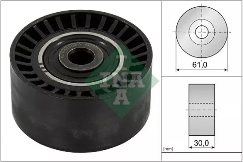 Deflection Pulley/Guide Pulley, timing belt Schaeffler INA 532 0624 10)
