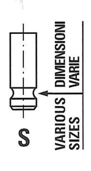 Auslassventil FRECCIA R6148/RCR)