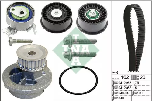 Water Pump & Timing Belt Kit Schaeffler INA 530 0441 32)