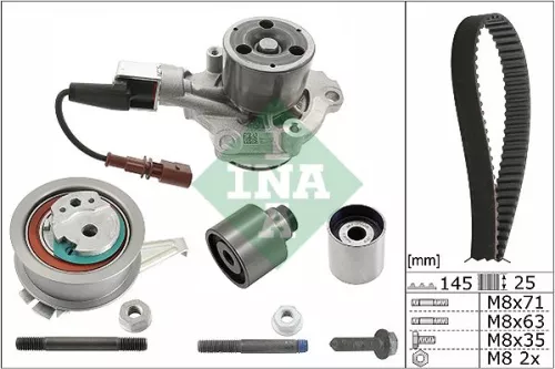 Water Pump & Timing Belt Kit Schaeffler INA 530 0650 30)