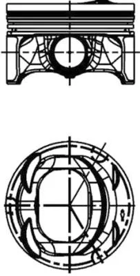 Kolben KOLBENSCHMIDT 40846620)