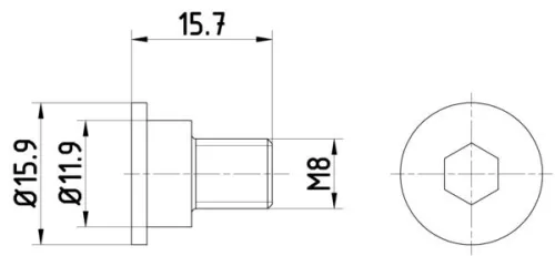 Schraube, Bremsscheibe TEXTAR TPM0003)