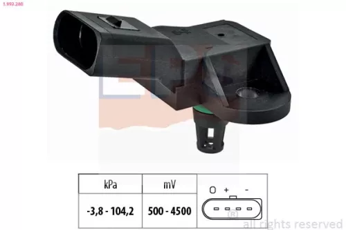 Drucksensor, Bremskraftverstärker EPS 1.993.280)