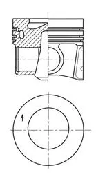 Kolben KOLBENSCHMIDT 41708600)