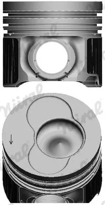 Kolben NÜRAL 87-421000-10)