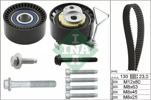 Timing Belt Kit Schaeffler INA 530 0746 10)