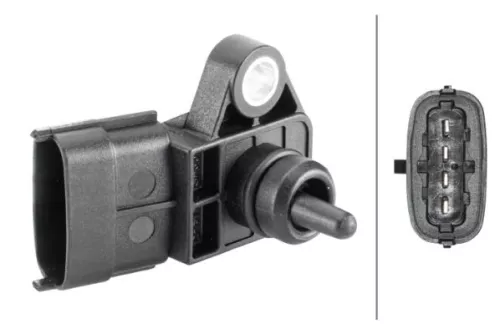 Sensor, Ladedruck HELLA 6PP 358 152-311)