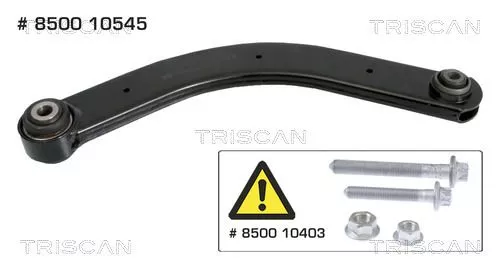 Querlenker/Längslenker, Radaufhängung TRISCAN 8500 10545)